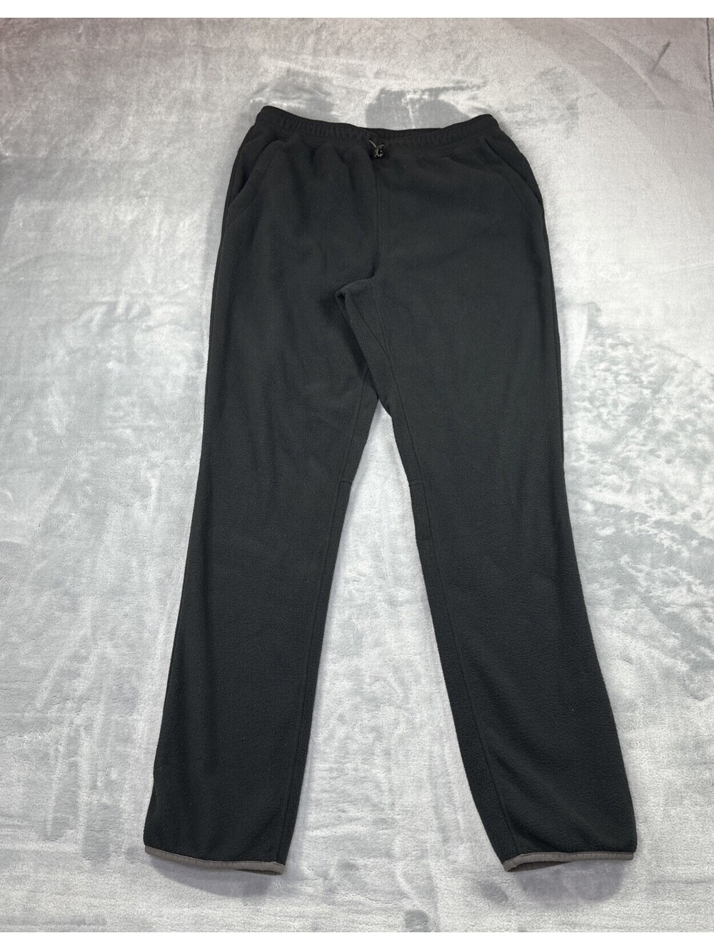 REI Co-op Sweatpants Joggers Mens Size Medium Fleece Black Outdoor Hiking Comfy - Picture 13 of 13